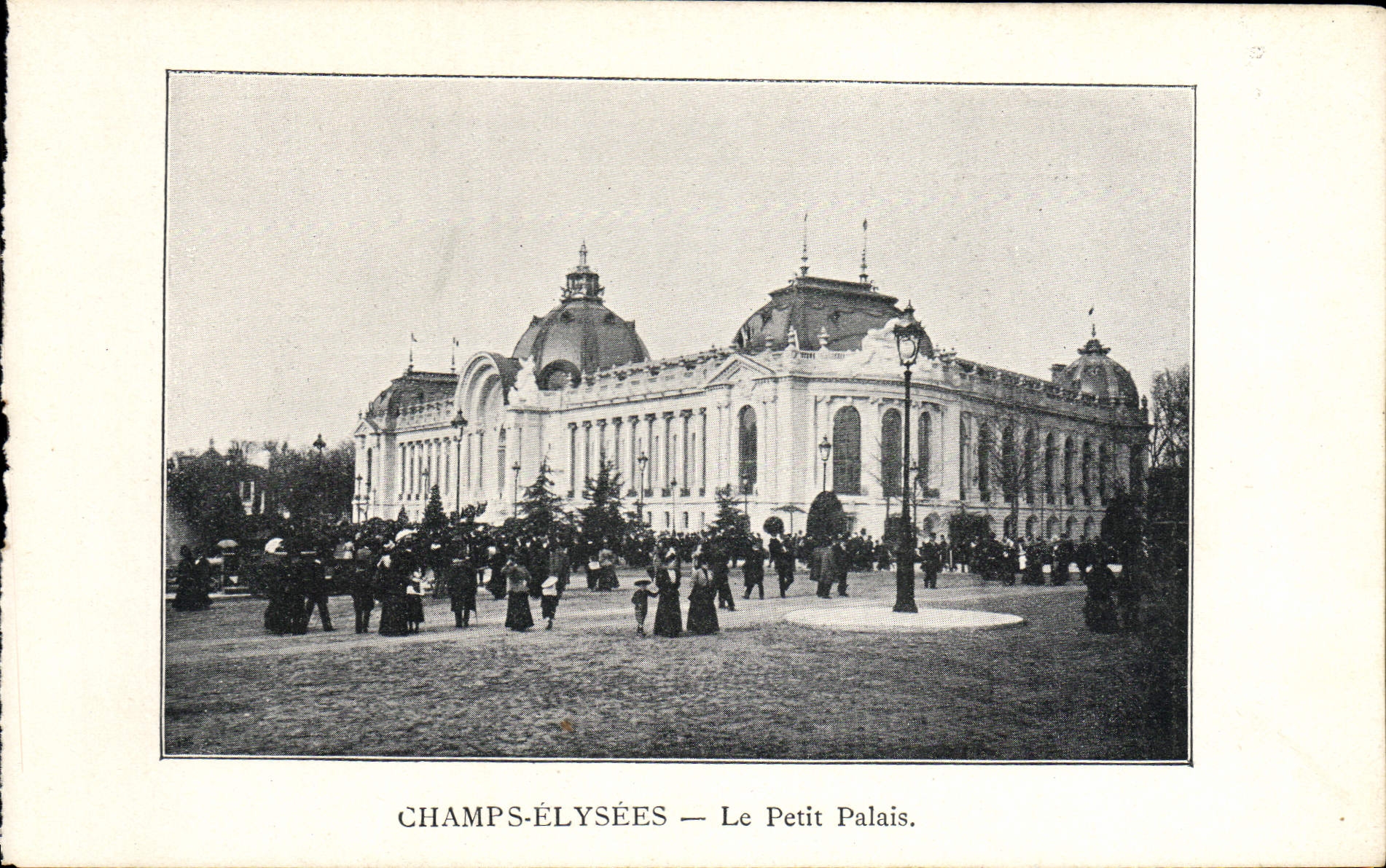 CPA Paris Exposition de 1900 Champs Elysees Le Petit Palais
