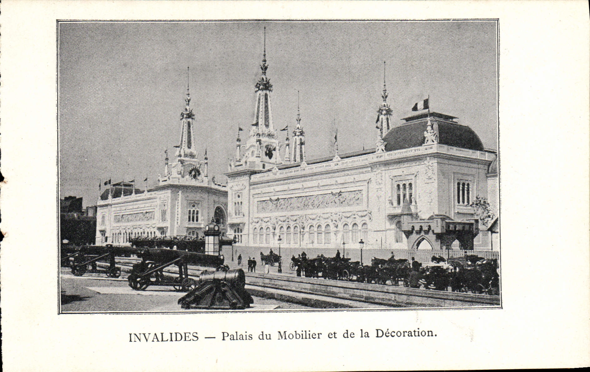 CPA Paris Exposition de 1900 Invalides Palais Du Mobilier De a Decoration