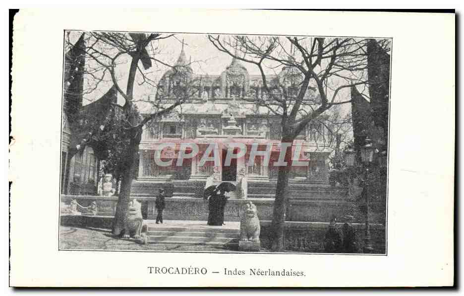 CPA Paris Trocadero Indes Neerlandaises