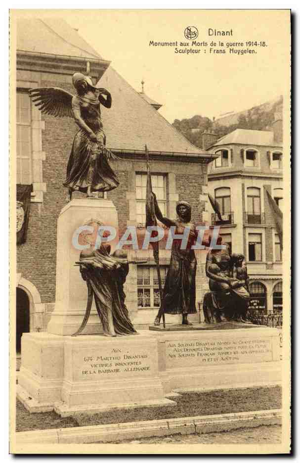 Dinant — Monument aux Morts de la guerre 1914-18 — Sculpteur : Frans Huygelen