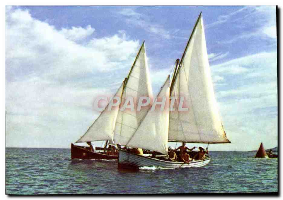 CPA A Trial Spin Toutes Voiles Dehors Bateau Voilier Sport en Chine China