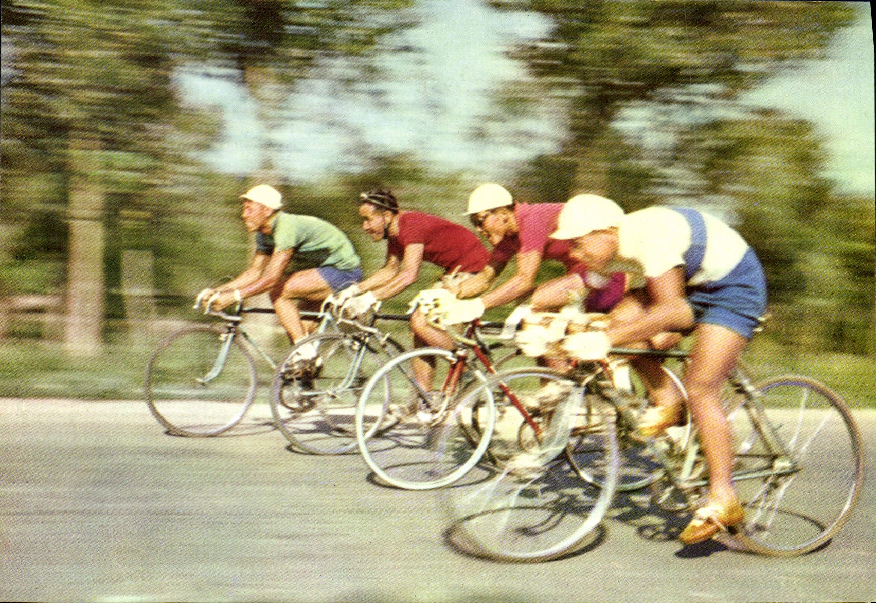 CPA Neck And Reck Velo Cycle Cyclisme Sport en Chine China