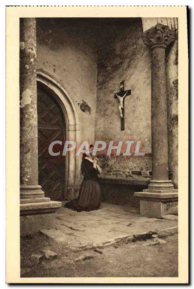 CPA Jeanne d'arc Dans l'Eglise De Domremy