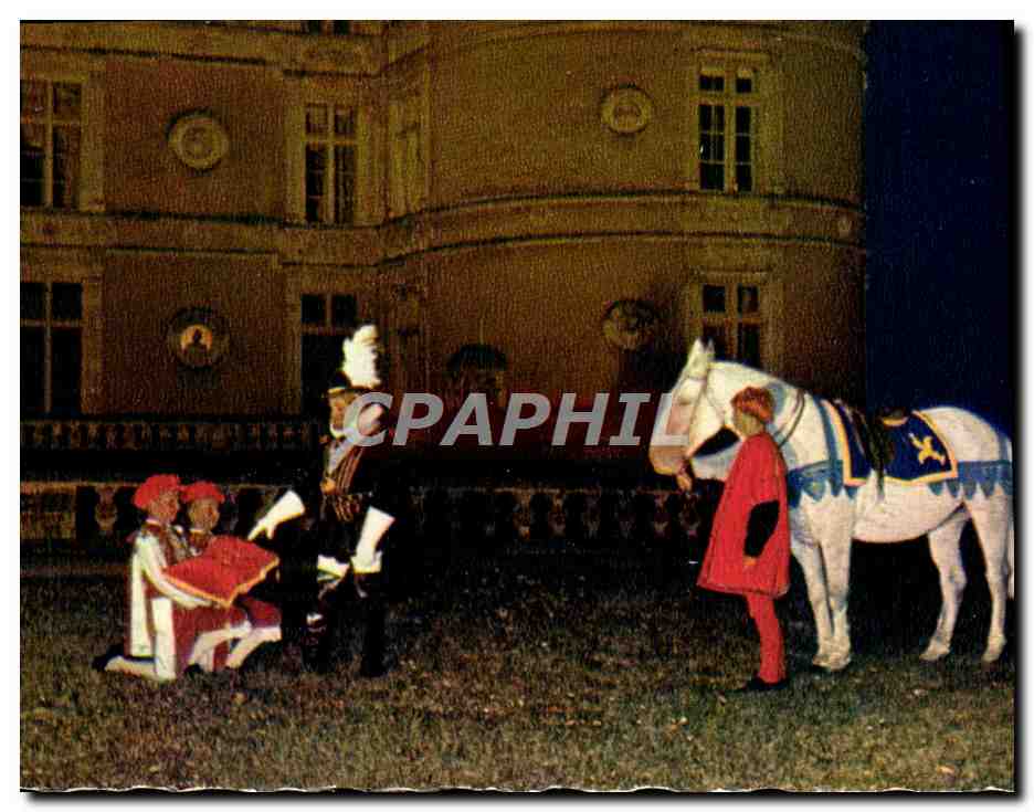 CPM Chateau Du Lude Son Lumiere Et Spectacle Sejour Au Chateau Du Lude 