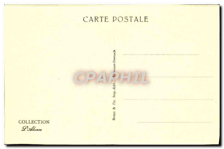 CPA Saverne Oberhof — Verso