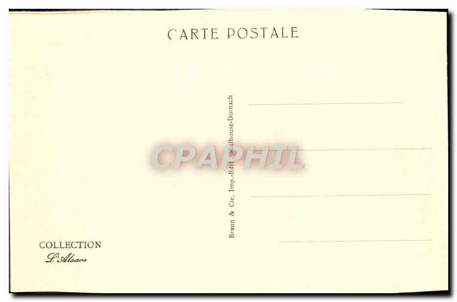 CPA Wangenbourg Vue Generale — Verso