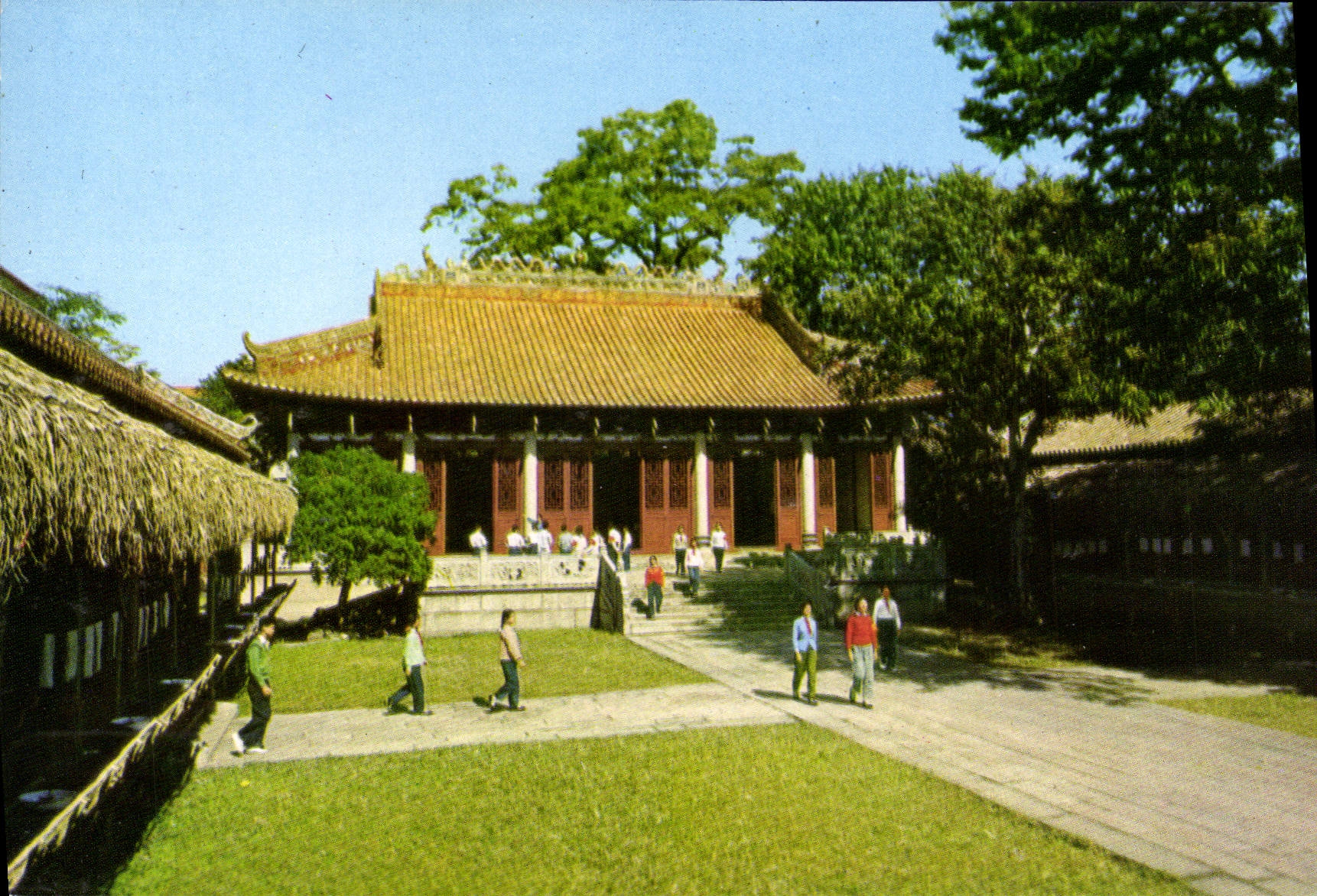 CPM Kwangchow Chine China Site of the former national insitute of the peasant Mao Tsetung