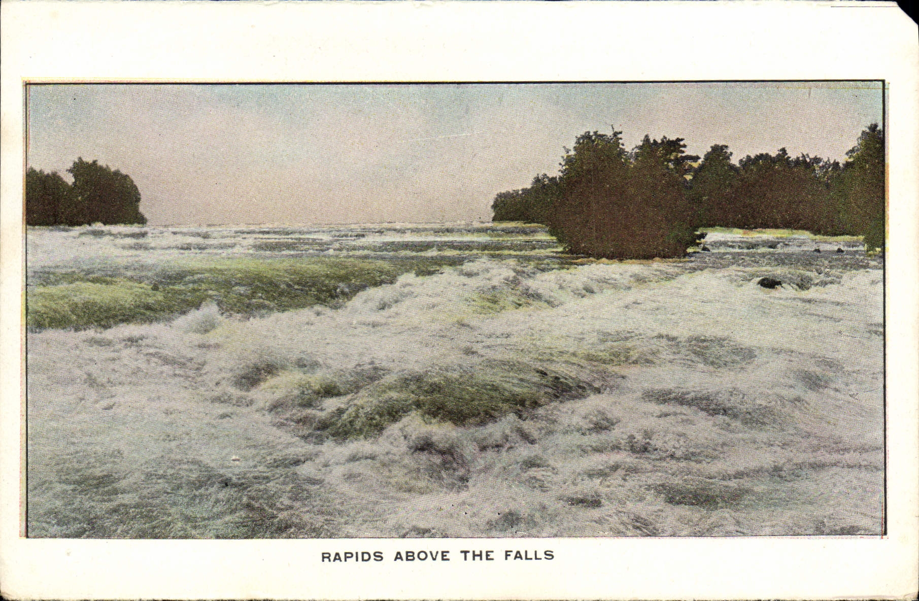 CPA Rapids Above The Falls The gorge and Whirlpool rapids Niagara Falls