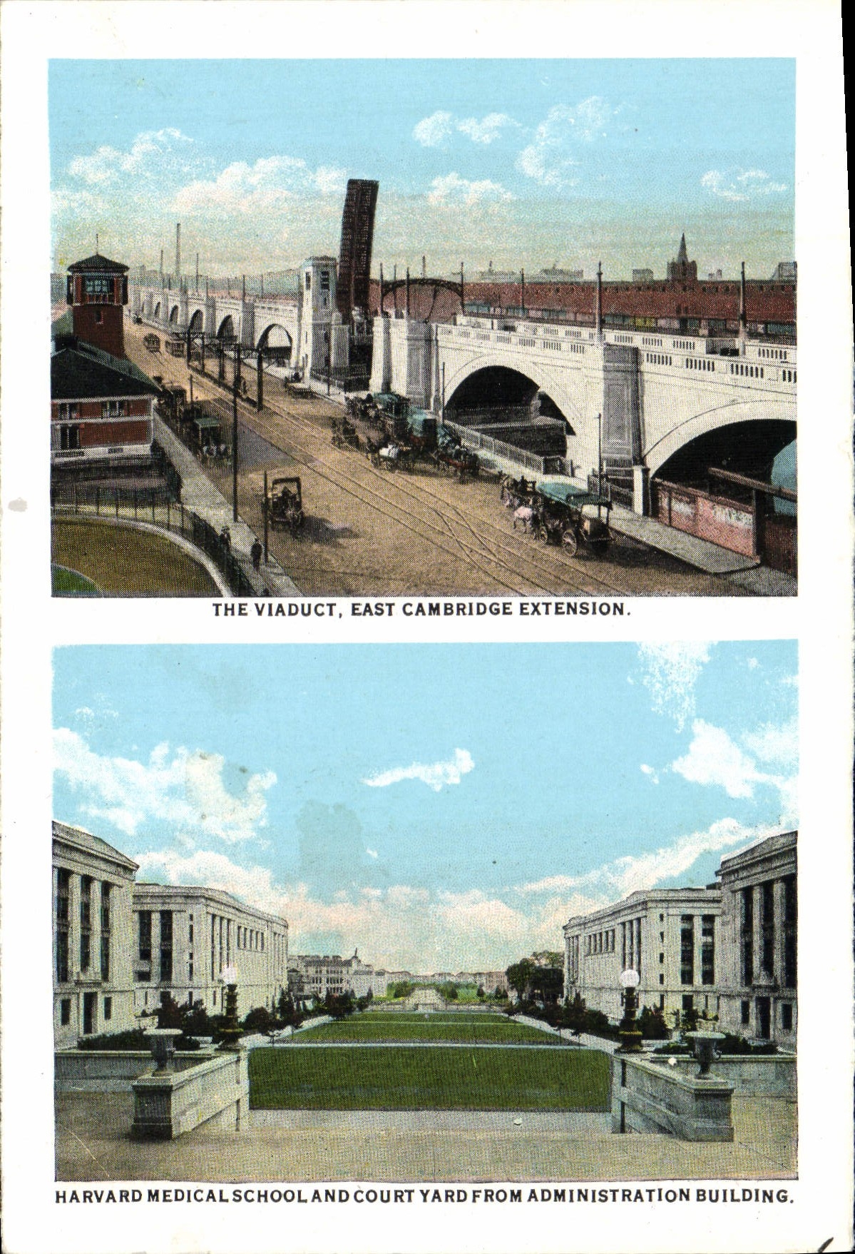 CPA The Viaduct East Cambridge Extension Harvard Medical SchoolBoylston St from Arlington Tramway 