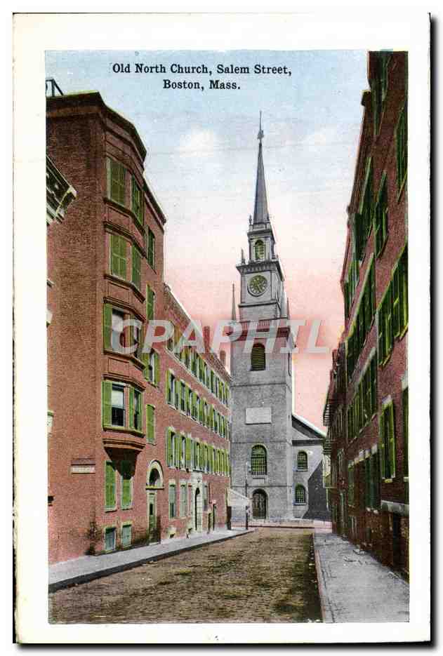 CPA Old North Church Salem Street Boston Mass Tremont St