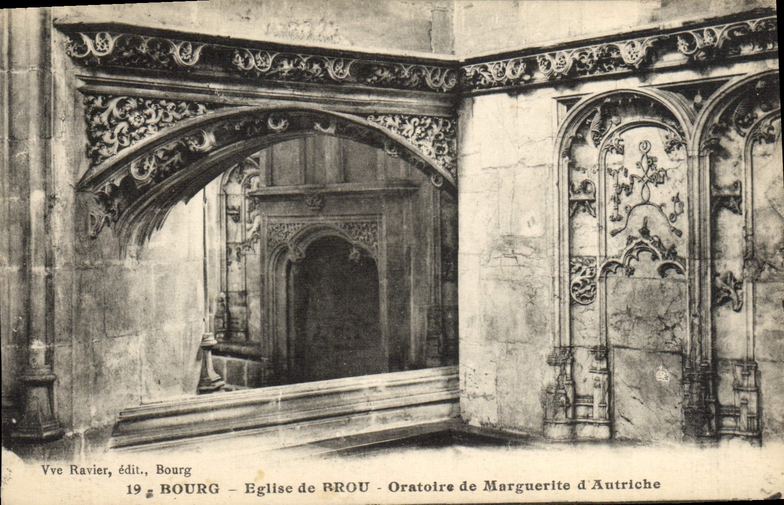 Bourg - Église de Brou - Oratoire de Marguerite d'Autriche