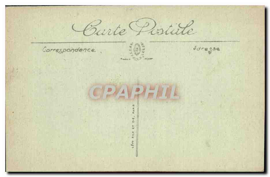CPA Dijon Square Darcy — Rückseite
