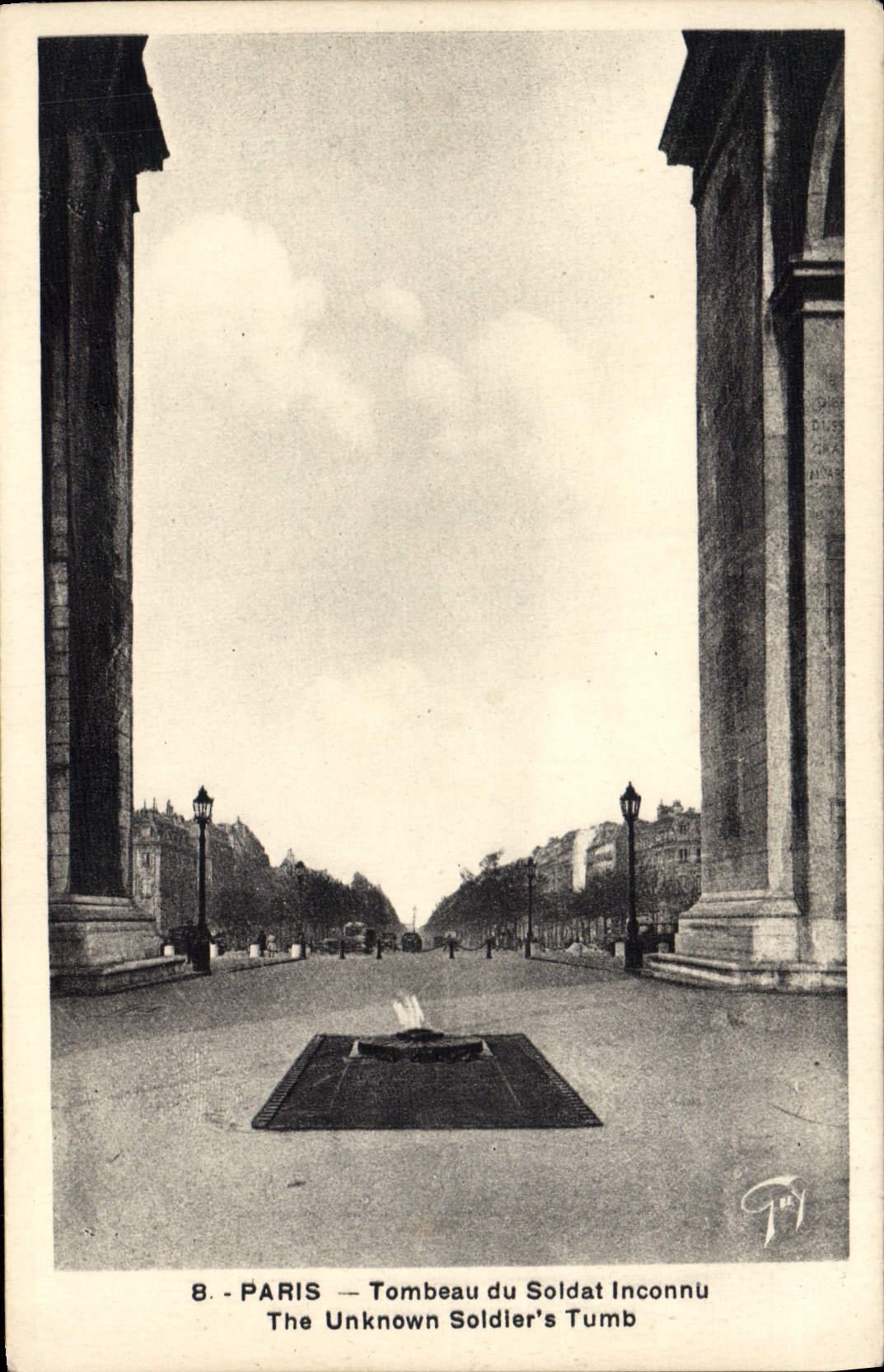 CPA Paris Tombeau Du soldat Inconnu Militaria