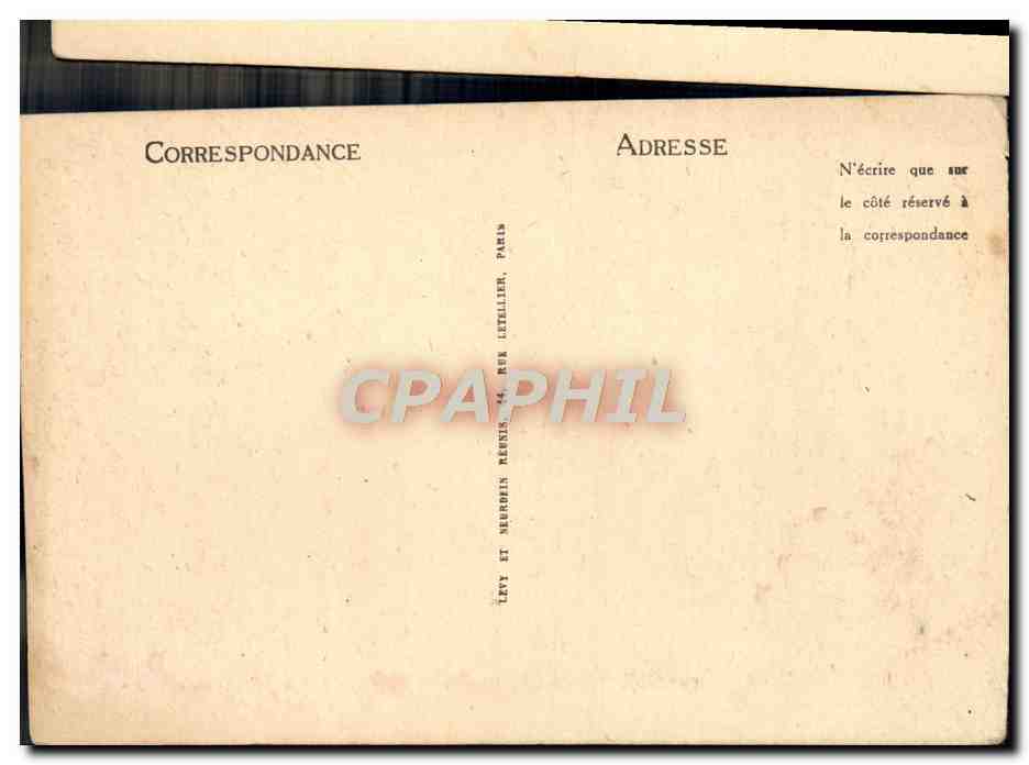 Compiègne - Le Château - Salon du Conseil — LL — Verso