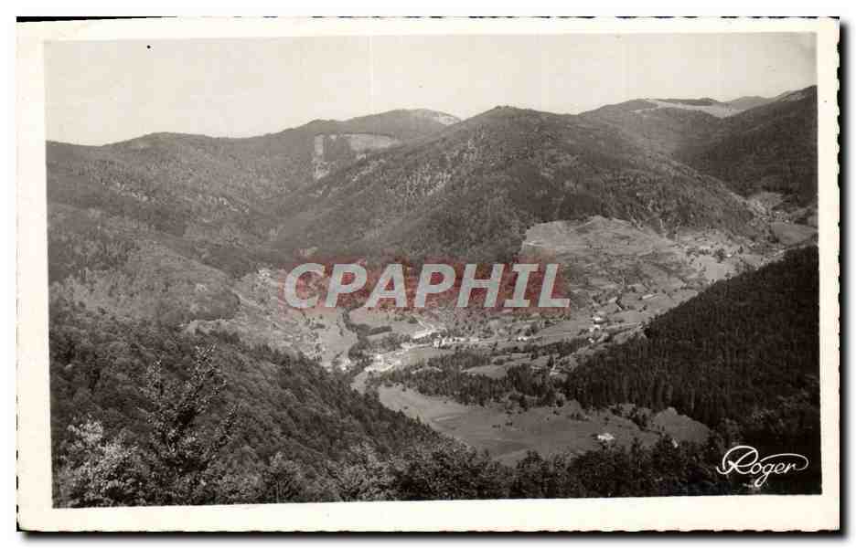 CPA Ballon d'Alsace La Vallee Des Charbonniers Les Monts Rouge Gazon Et Neuf Bois
