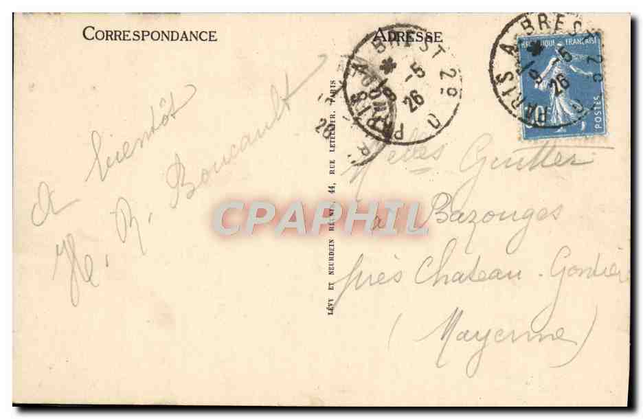 CPA Paris La Basilique De Montmartre Et Le Sacre Coeur De Jesus — Rückseite