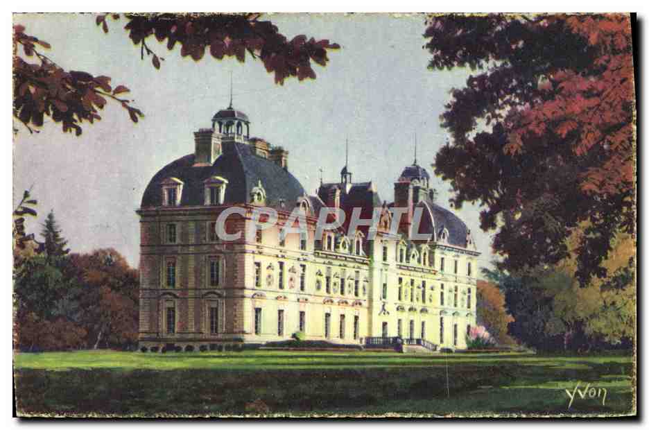 CPA La Douce France Chateaux De La Loire Chateau De Cheverny