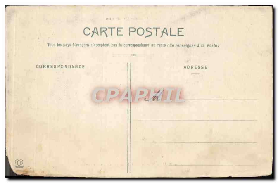 Pau — Rue du 14-Juillet et le Château — Phototypie Labduche Frères, Toulouse — Reverso