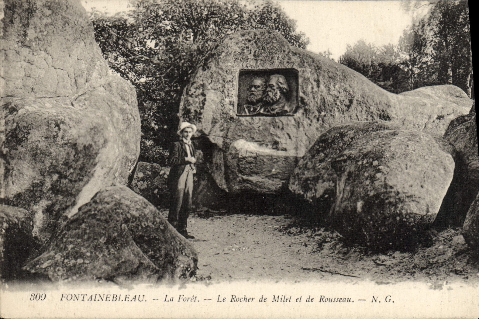 Fontainebleau — El Bosque — El Rocío de Milet y de Rousseau — N. G.