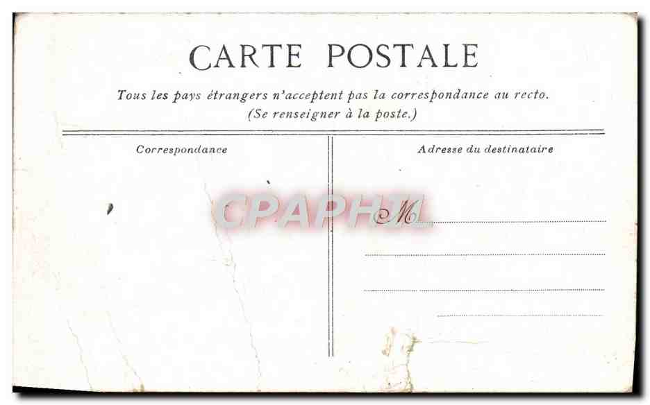 CPA Paris Vue Generale De Notre Dame — Rückseite