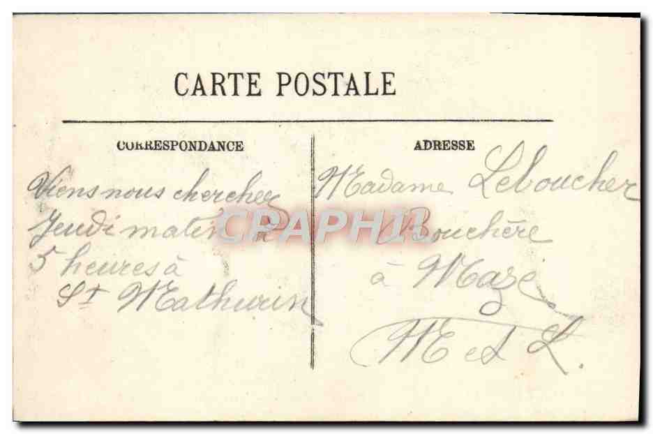 CPA Versailles Vue Generale Prise A Vol d'oiseau Sur Le Chateau Le Parc Et La Ville — Verso