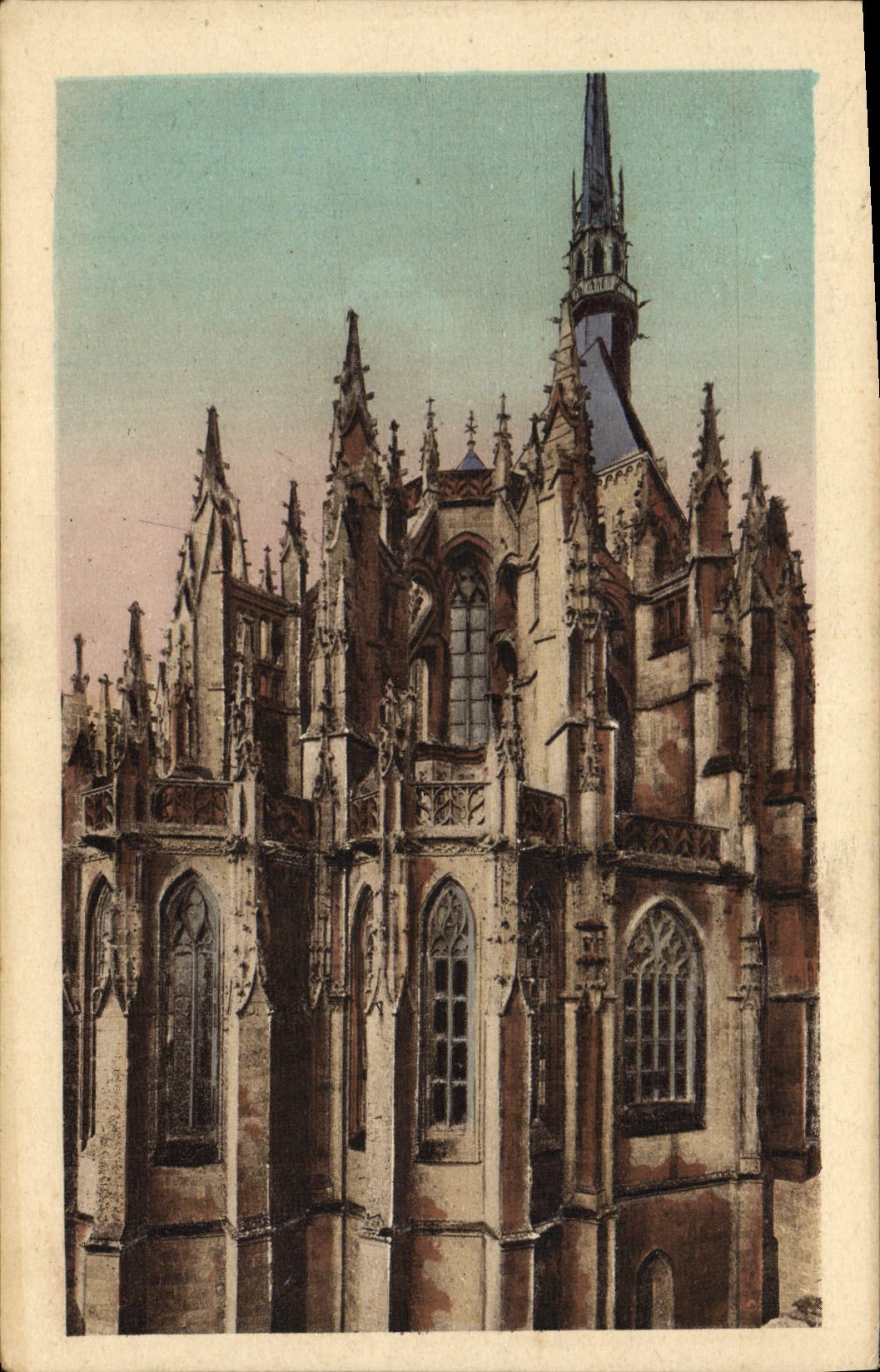 Abbaye - Abside de l'Église (XVe siècle) — Mont-Saint-Michel — J.P. 78