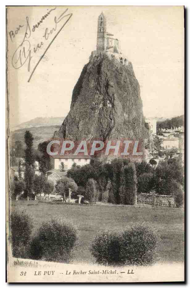 CPA Le Puy Le Rocher Saint Michel