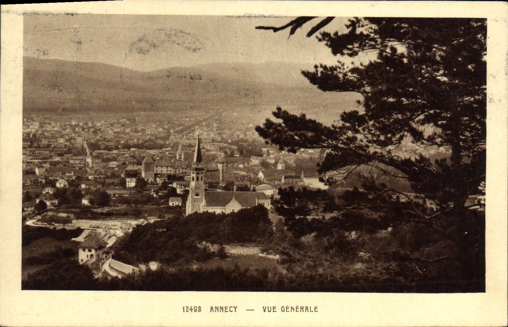 Annecy — Vue Générale — Cartes & La Gigue