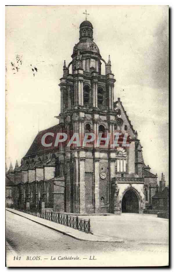 CPA Blois La Cathedrale