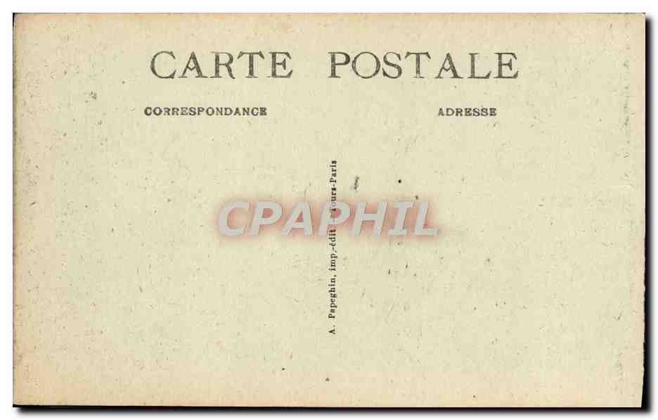 Chambord — Le Château — Façade Nord-Ouest — A.P. — Verso