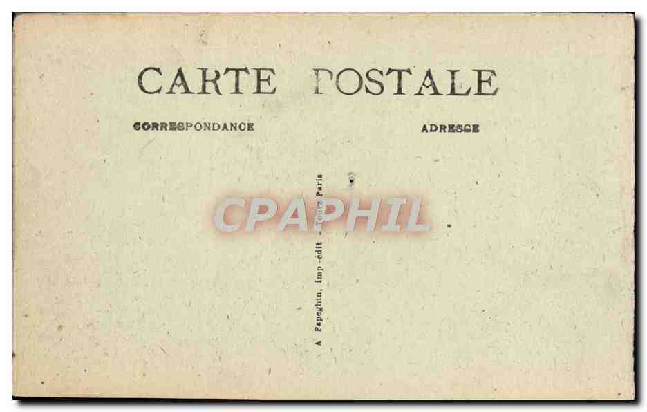 CPA Chambord Le Chateau Facade meridionale — Verso