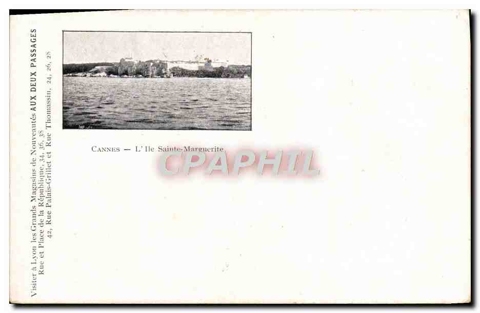 CPA Cannes L'Iles Sainte Marguerite