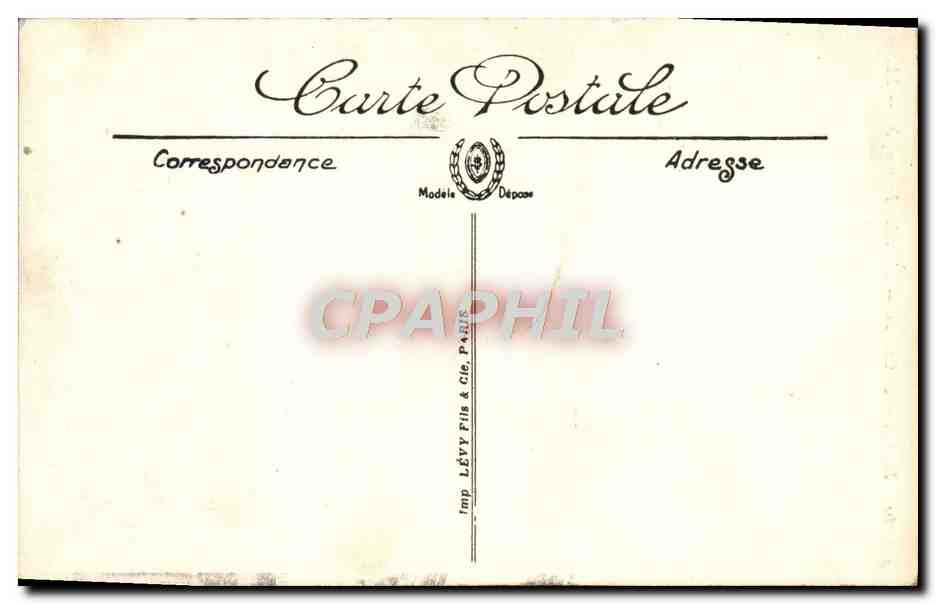 CPA Blois Le Chateau L'Escalier Francois 1er — Verso