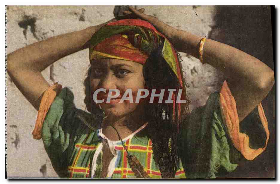 CPA Fillette Du Sud Algerie