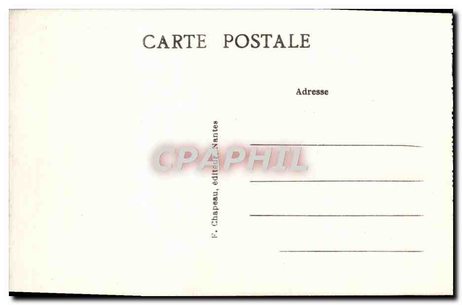 CPA La Bernerie La Plage Devant Le Casino — Verso