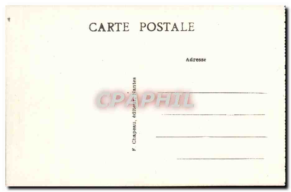 CPA La Bernerie Roche Percee Le Lit Du Roi — Rückseite
