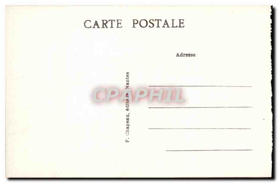CPA Pornic Vue Generale Du Port Bateaux — Back