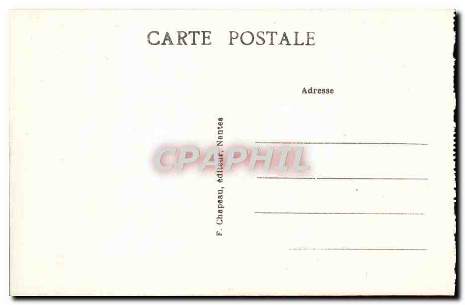 CPA Prefailles Vue De La Plage Prise Des Rochers — Rückseite