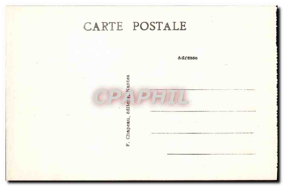 CPA Saint Michel Chef Chef La Plage Maree Montante — Rückseite