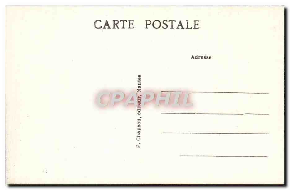 CPA Saint Brevin Les Pins Au Pointeau La Bale La Plage Et La Pointe — Rückseite