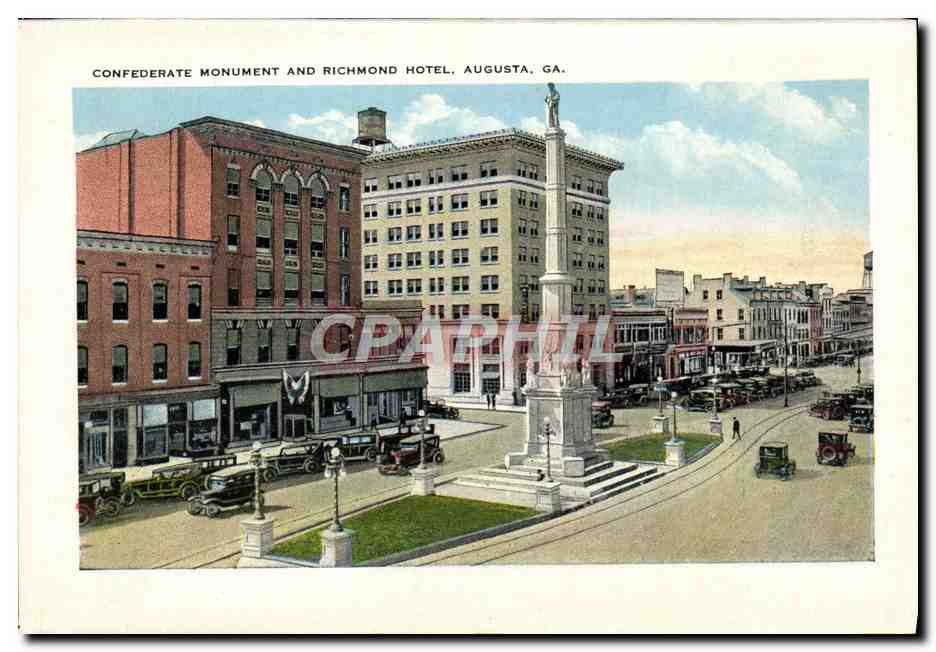 CPA Union Railway Station Augusta Georgia — Back