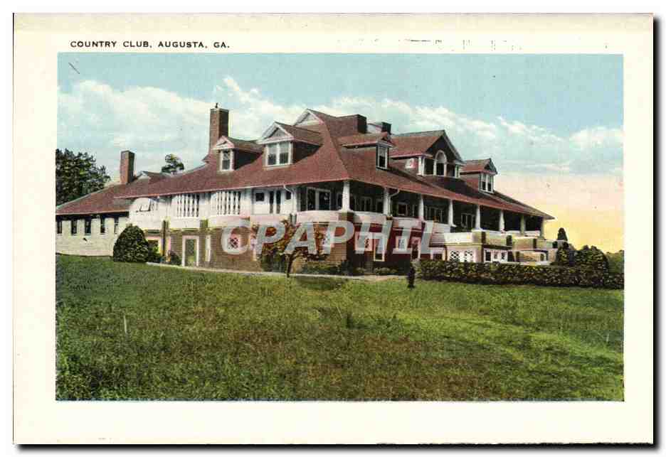 CPA Country Club Augusta Ga Broad Street Looking East 