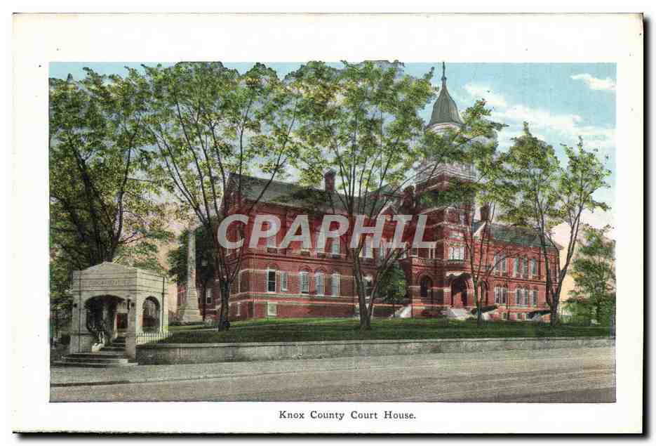 CPA Lawson McGhee Library Knox County Court House Bibliotheque — Back