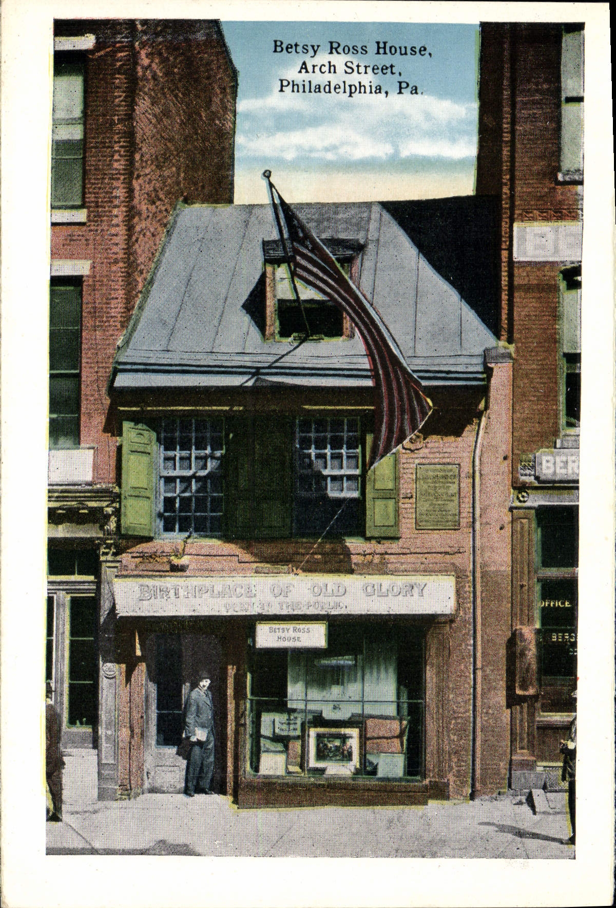 CPA Betsy Ross House Arch Street Philadelphia Pa Post office