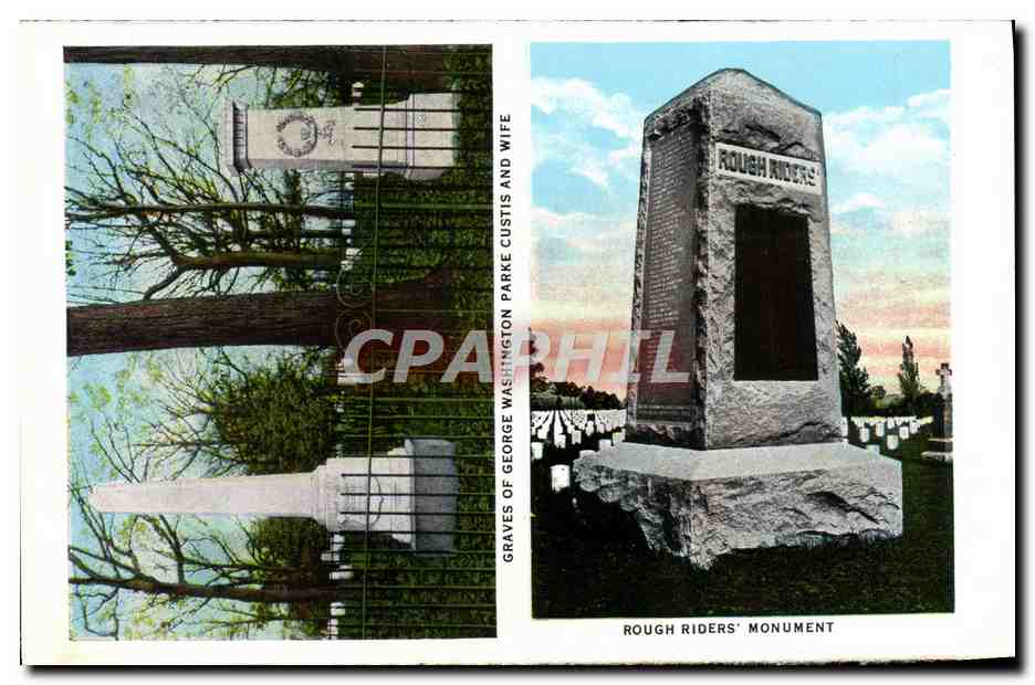 CPA Graves Of George Washington Parke Custis And Wife