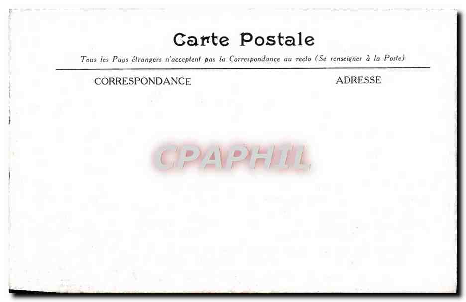 CPA L'Enfer Paris Montmartre — Rückseite
