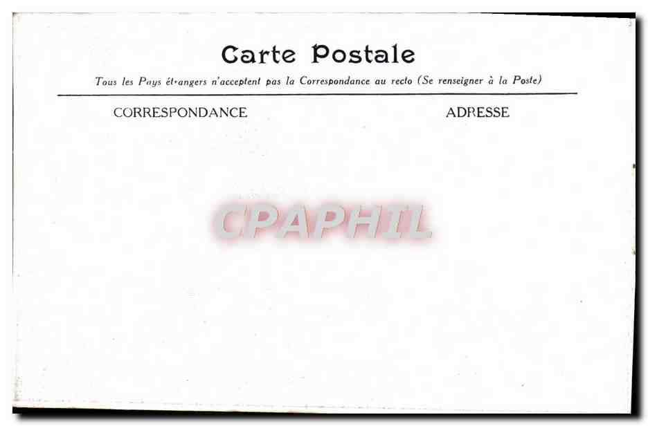 CPA Paris Montmartre Cabaret de l'enfer Mephisto Diable — Rückseite