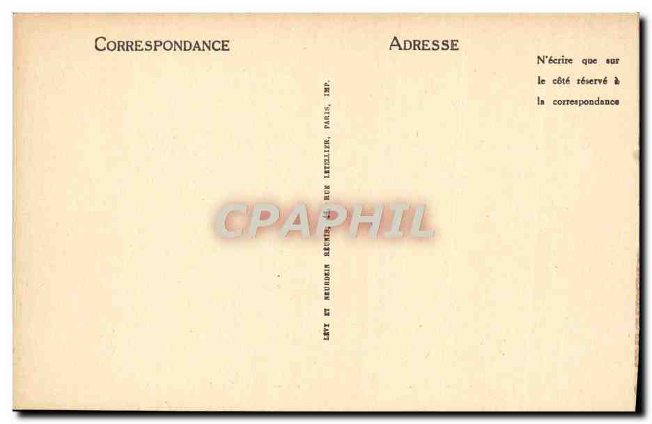 CPA Clermont Ferrand Vue Prise Des Quatre Routes — Rückseite
