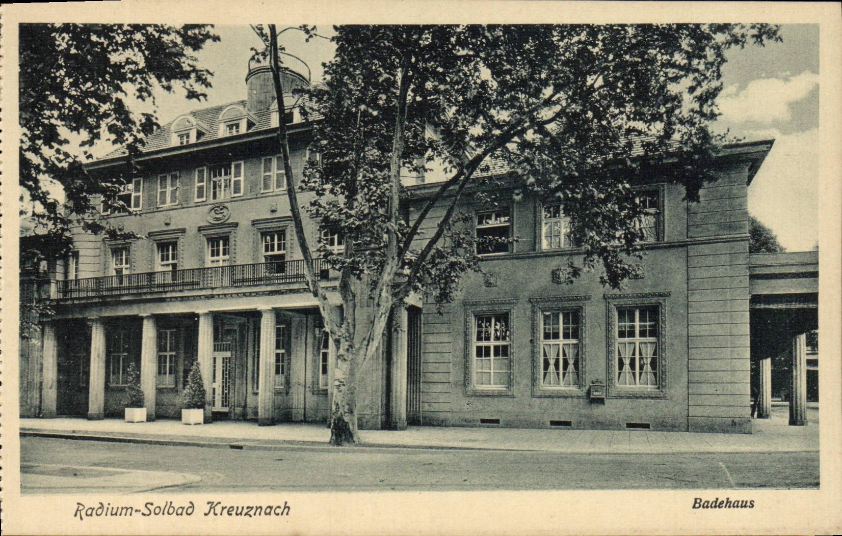 Radium-Solbad Kreuznach — Badehaus — Verlag A. Wendling, Bad Kreuznach