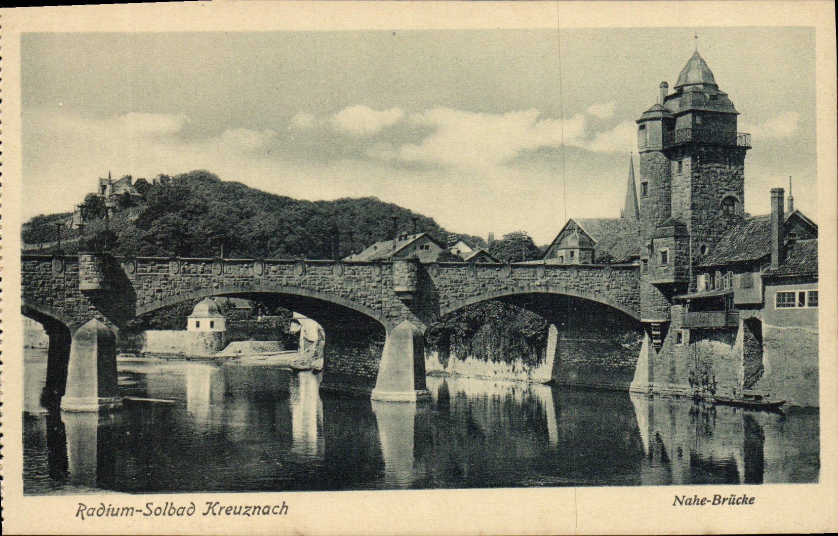 Nahe-Brücke — Kreuznach — Verlag A. Wendling-Wehl, Bad Kreuznach